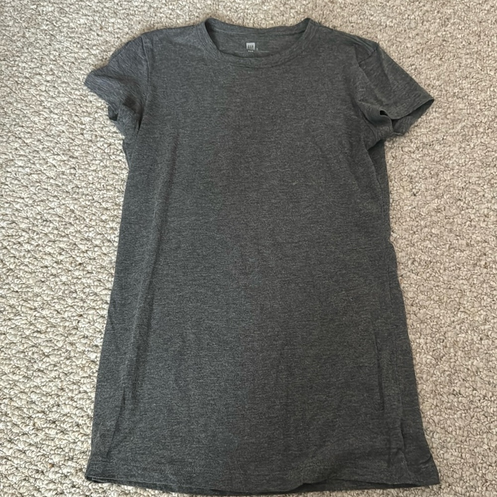 Gap Factory, gray, long, short sleeved t-shirt